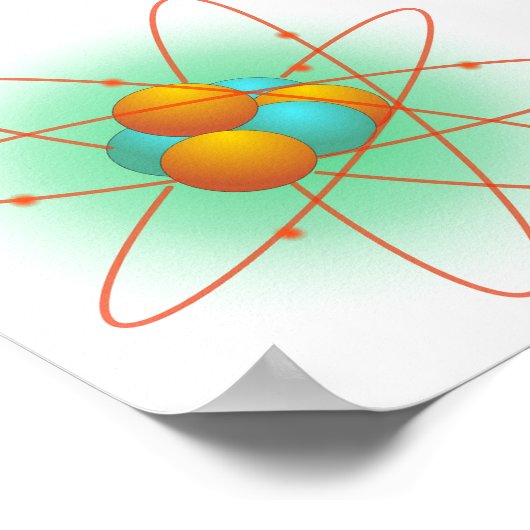 Atom Structuur Poster (Hoek)