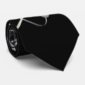 Atom-symbool | Nerd Stropdas (Opgerold)