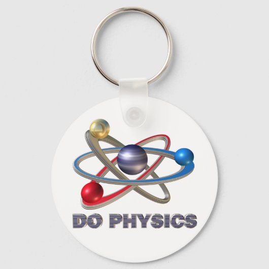 Atom-symbool Sleutelhanger (Voorkant)