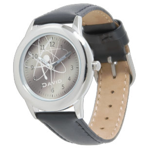 Atom-symbool   Smart Kind geschenken Horloge