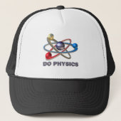 Atom-symbool Trucker Pet (Voorkant)