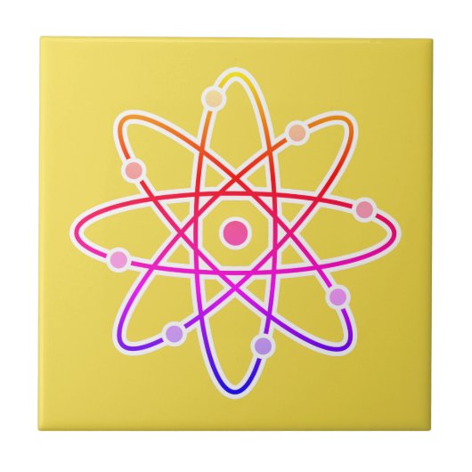 Atom Tegeltje (Voorkant)