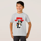Atom the Cat Character t shirt (Voorkant volledig)