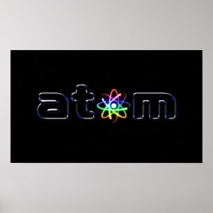 Atom - uniek Poster