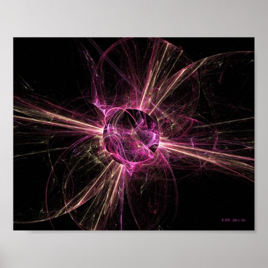 Atom voor racking (10x8) poster (Voorkant)