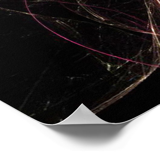 Atom voor racking (20x16) poster (Hoek)