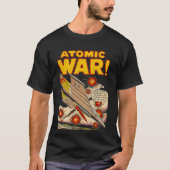 Atom War #4 - Golden Age Comic Art  T-shirt (Voorkant)