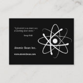 Atom | Wetenschappers Visitekaartje (Achterkant)