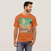 Atomair Futuristisch New Florida T-shirt (Voorkant volledig)