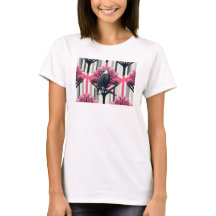 Atomair Roze Grijs Eagle Boomgaard Patroon