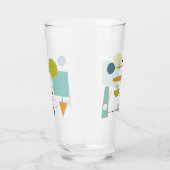Atomair stroomdiagram geometrische vormen midde ee glas (Rechts)