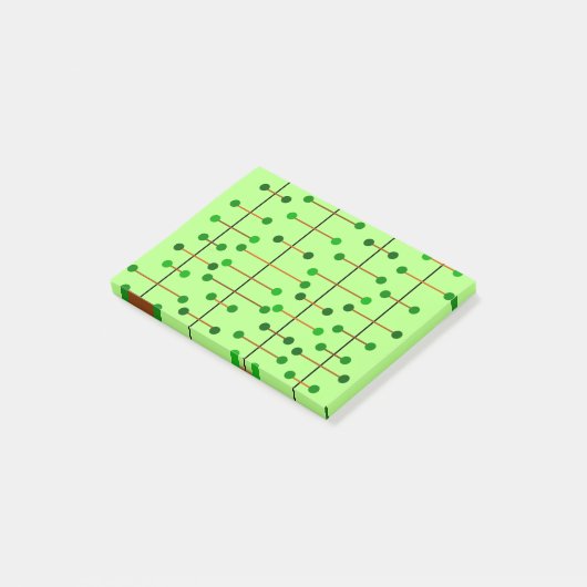 Atomaire Bomen Post-it® Notes (Schuin)