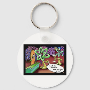 Atomaire Dating Grappige Offbeat Cartoon T-shirts Sleutelhanger
