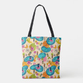 Atomaire Kitty Luau Schouder Tote Tas (Achterkant)