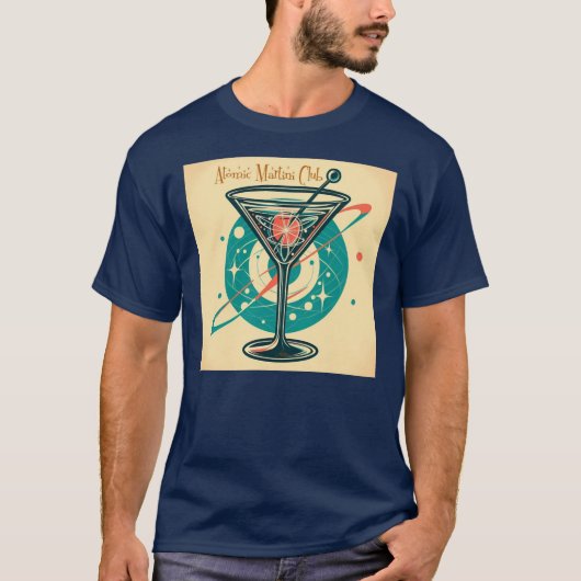 Atomaire Martini Club T-shirt (Voorkant)