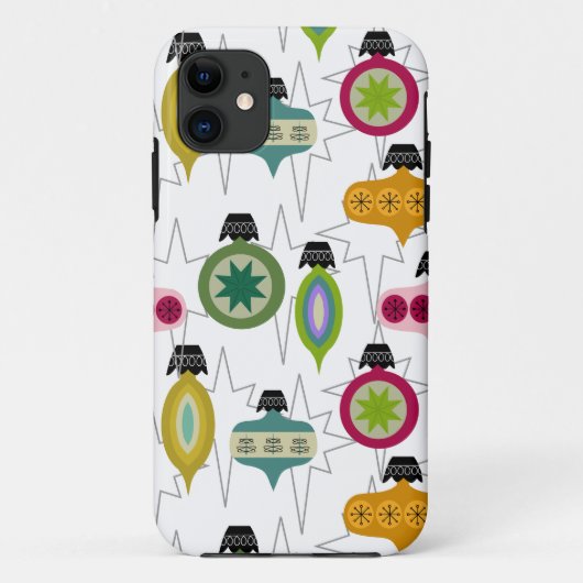 Atomaire Ornamenten Case-Mate iPhone Case (Achterkant)