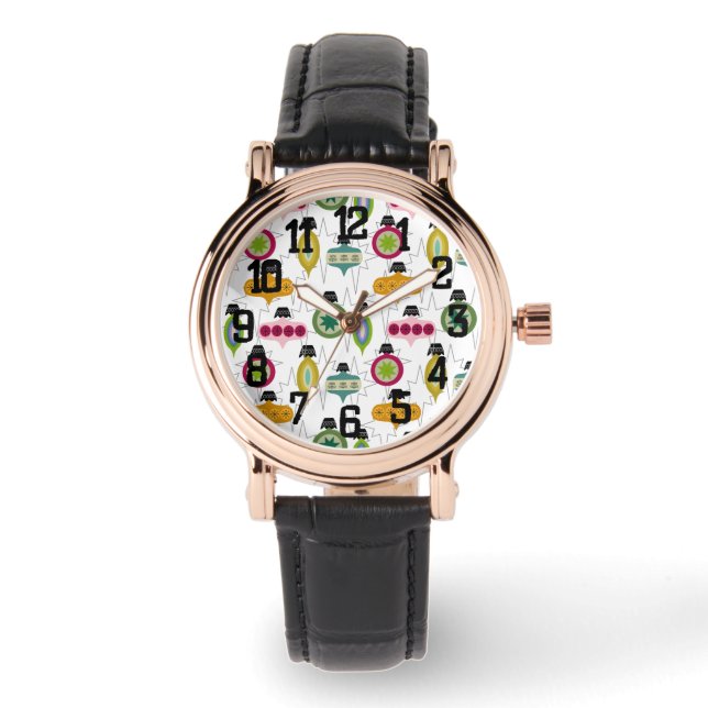 Atomaire Ornamenten Horloge (Voorkant)