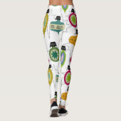 Atomaire Ornamenten Leggings (Achterkant)