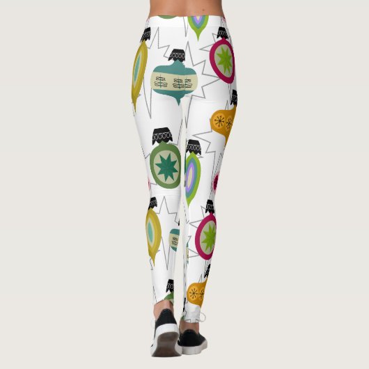 Atomaire Ornamenten Leggings (Achterkant)