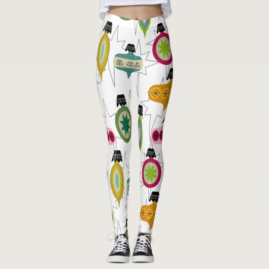 Atomaire Ornamenten Leggings (Voorkant)