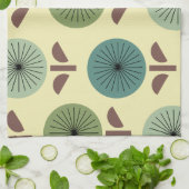 Atomaire Paardenbloemen Theedoek (Gevouwen)