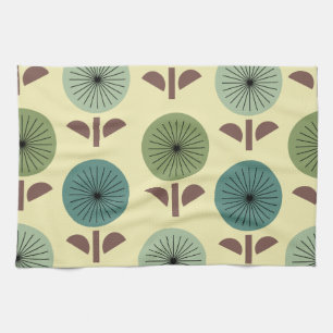 Atomaire Paardenbloemen Theedoek