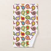 Atomaire Paisleys  Bad Handdoek (Handdoek)