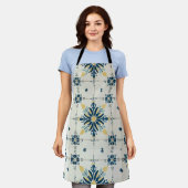 Atomaire stervoorstelling Retro Mid Century Modern Schort (Gedragen)