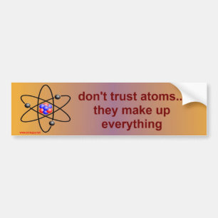 atomen bumpersticker