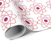 Atomen die papier verpakken (Rol Hoek)