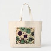 atomen en elektronen grote tote bag (Voorkant)