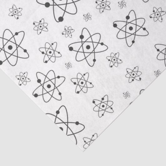 atomen in papier voor bewegend weefsel (Detail)