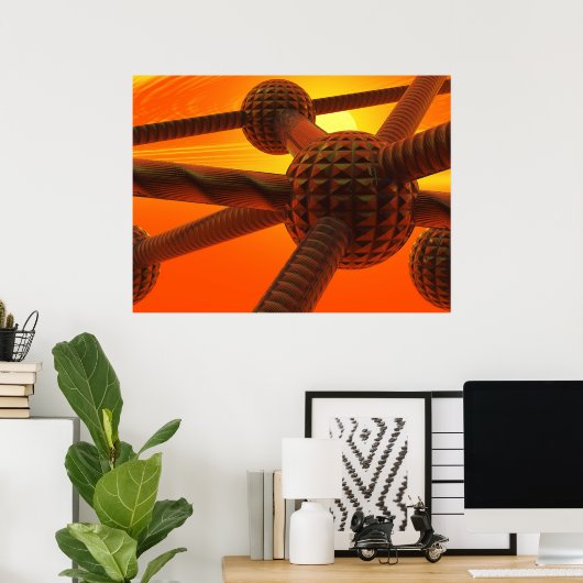 atomen poster (Thuiskantoor)