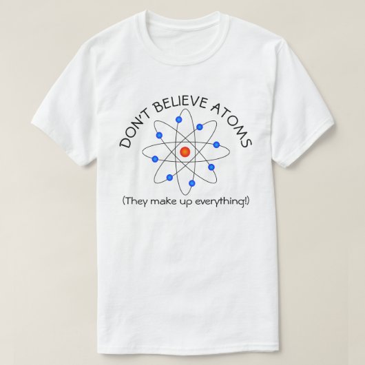 Atomen T-shirt (Design voorkant)