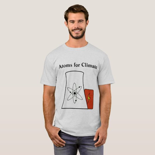 Atomen voor het shirt van het klimaat (Voorkant volledig)