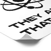Atomen zijn alles wat telt poster (Hoek)