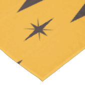 Atomic 1950's Diamonds Pattern Sinaasappel Tafelkleed (Gekanteld)