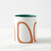 Atomic 50's stijl Coffee Mok (Midden)