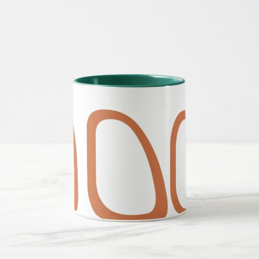 Atomic 50's stijl Coffee Mok (Midden)