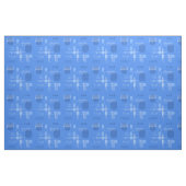 Atomic Abstract Barkcloth Blue Stof (Yard (91,4 cm))
