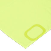 Atomic Abstract Barkcloth Chartreuse Tafelkleed (Gekanteld)