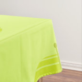 Atomic Abstract Barkcloth Chartreuse Tafelkleed (Voorbeeld)