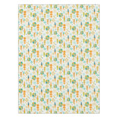 Atomic Age Abstracte vormen Starburst Mid Century Tafelkleed (Voorkant)