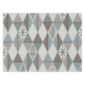 Atomic Age Art Diamonds Sage Grey Tafelkleed (Voorkant (Horizontaal))