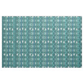 Atomic Age Diamond Columns Blauwgroen Stof (Yard (91,4 cm))