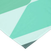Atomic Age geometrische turquoise Tafelkleed (Gekanteld)