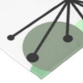 Atomic Age Molecules Mint Green Tafelkleed (Gekanteld)