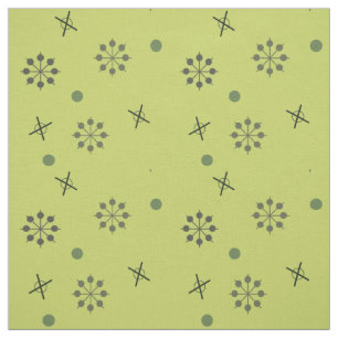 Atomic Age Sputnik Starbursts Chartreuse Stof