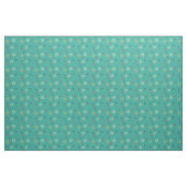 Atomic Age Sputnik Starbursts Turquoise Stof (Yard (91,4 cm))