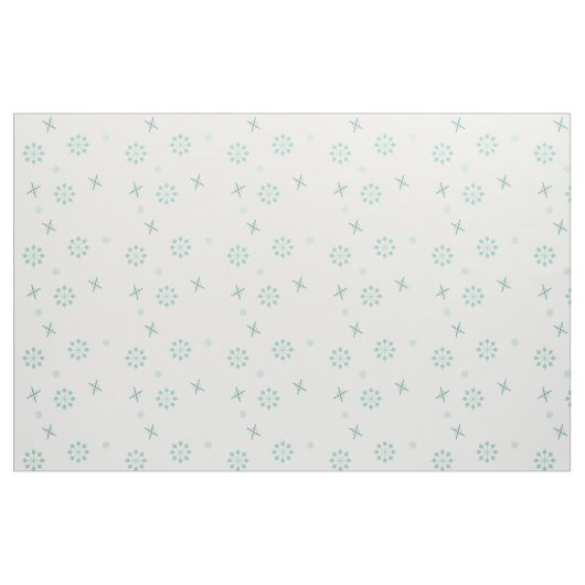 Atomic Age Sputnik Starbursts Winter Green Stof (Fat Quarter)